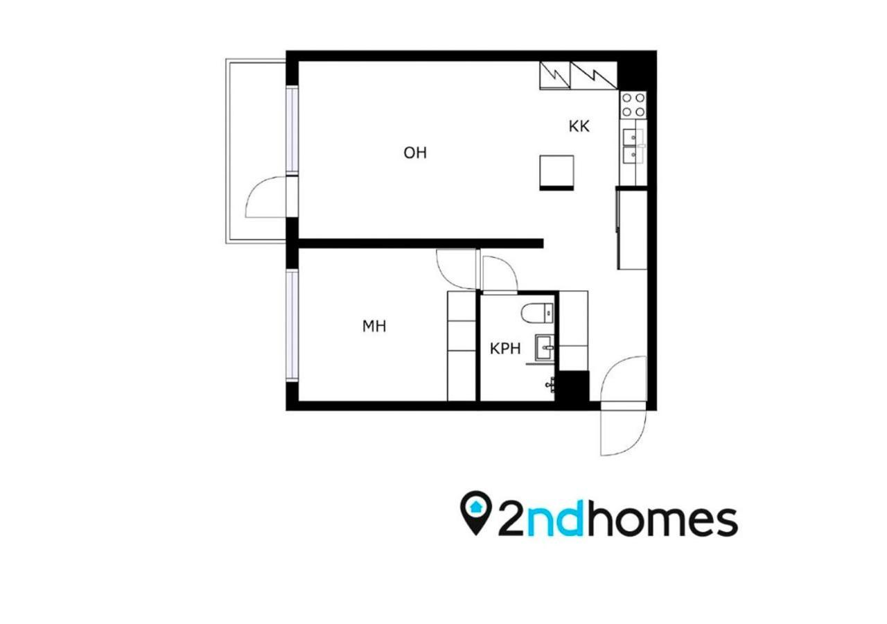 Heartful 1Br Apartment With Balcony Next To Railway Station - Hosted By 2Ndhomes Tampere Luaran gambar
